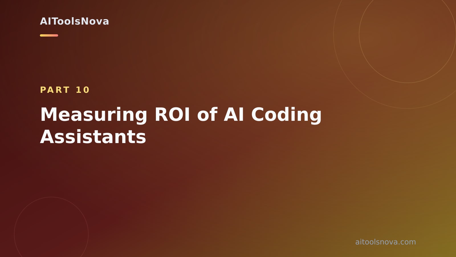 Measuring ROI of AI Coding Assistants