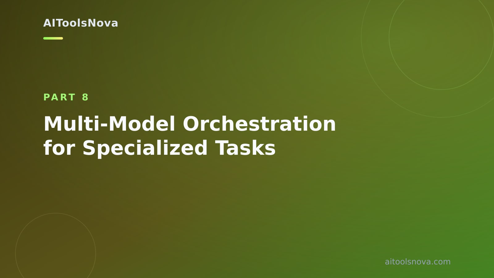 Multi‑Model Orchestration for Specialized Tasks