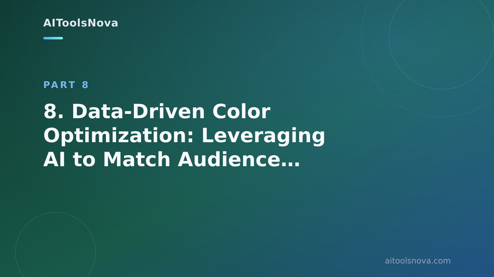 8. Data‑Driven Color Optimization: Leveraging AI to Match Audience Preferences