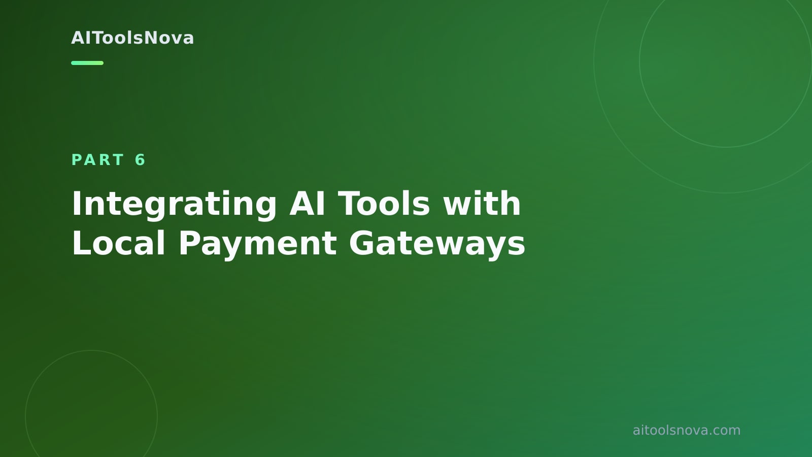 Integrating AI Tools with Local Payment Gateways
