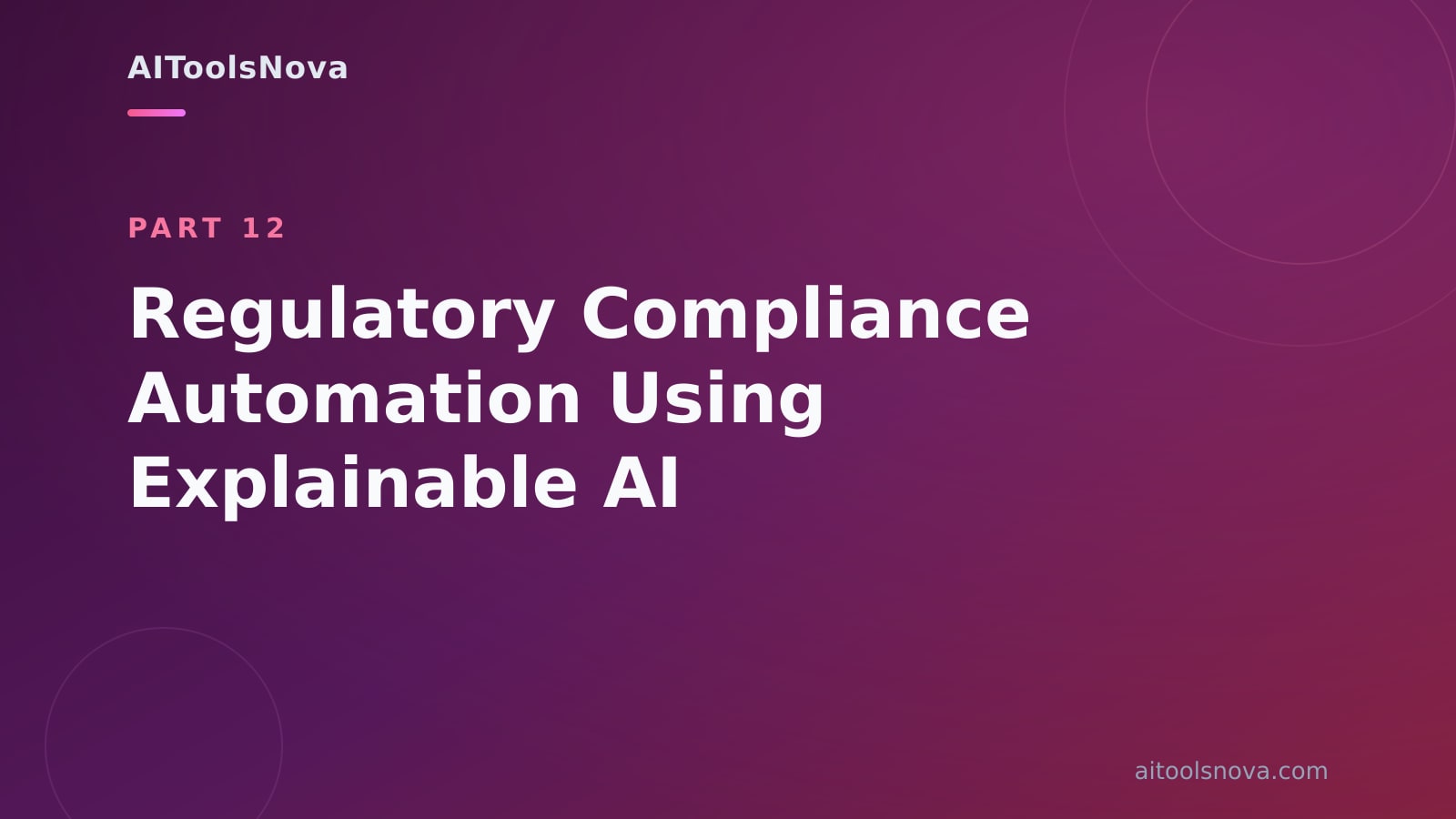 Regulatory Compliance Automation Using Explainable AI