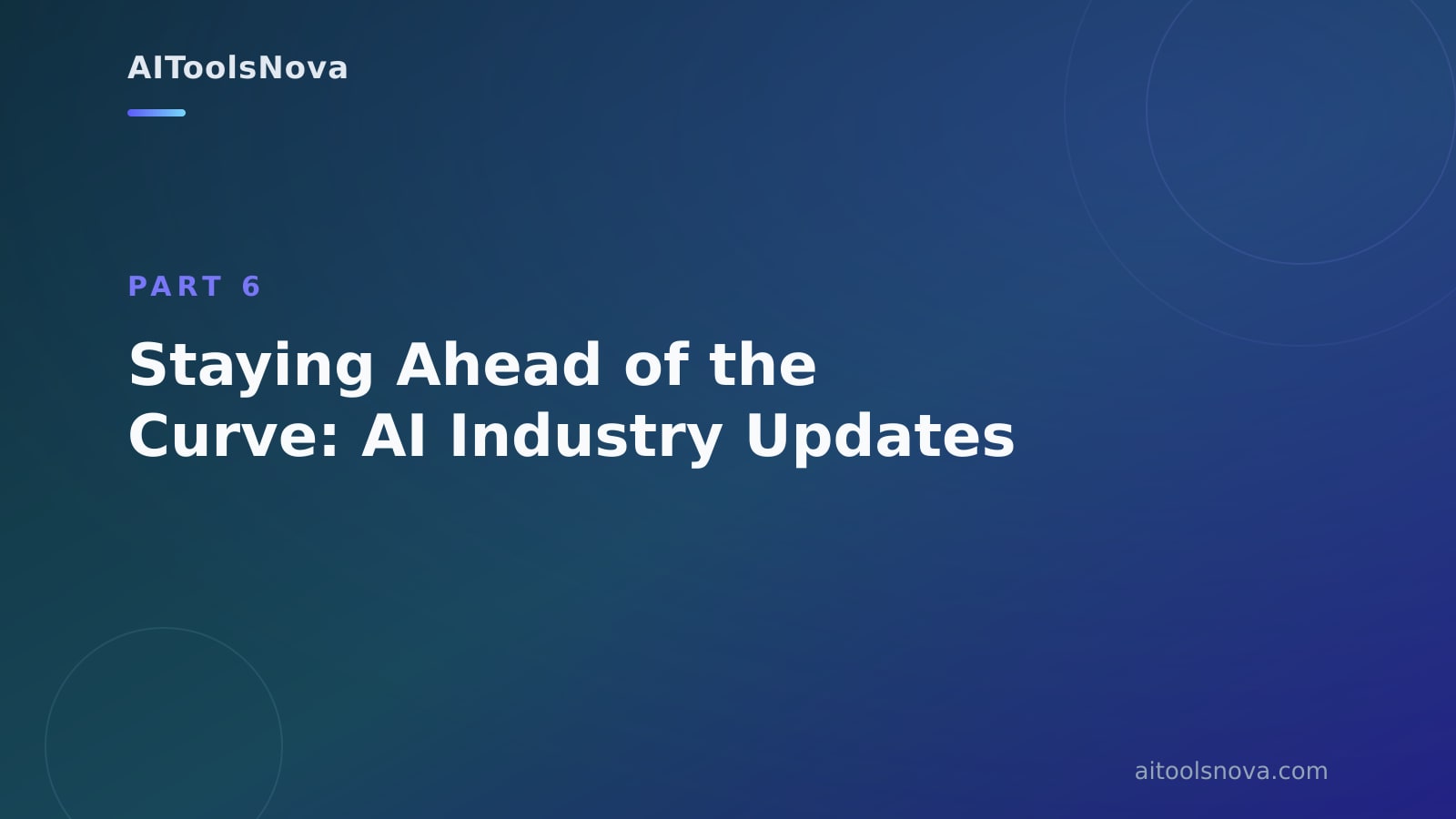 Staying Ahead of the Curve: AI Industry Updates